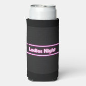 Rafraîchisseur Pour Canette Slim Voyant LED Dames Night Neon Can Cooler (Seltzer Verso)