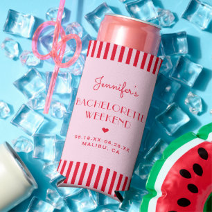 Rafraîchisseur Pour Canette Slim Week-end d'enterrement de vie de jeune fille rayur
