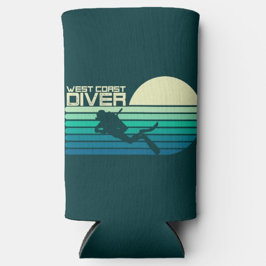 Rafraîchisseur Pour Canette Slim West Coast Diver SC (Recto)