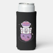 Rafraîchisseur Pour Canette Slim Yoga spatial (Seltzer Verso)