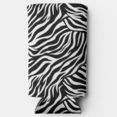Rafraîchisseur Pour Canette Slim Zebra Print Can Cooler (Recto)