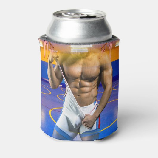 Rafraîchisseur Pour Canette SlipperyJoe's musculaire bulge six pack gym trai (Can Dos)