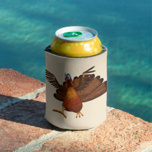 Rafraîchisseur Pour Canette SlipperyJoe's Thanksgiving gobble de manière respo