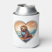 Rafraîchisseur Pour Canette Sloth Surfing (Can devant)