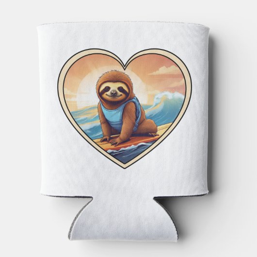 Rafraîchisseur Pour Canette Sloth Surfing (Dos)