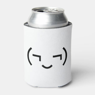 Rafraîchisseur Pour Canette Smug Emoticon (‿MD) Kaomoji japonais