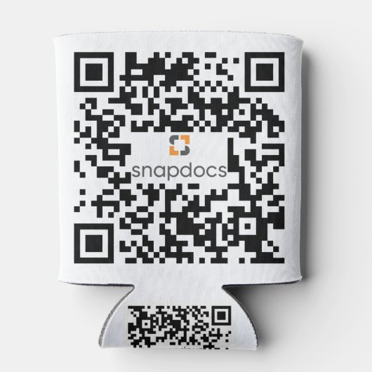 Rafraîchisseur Pour Canette snapdocs qr-code (Dos)