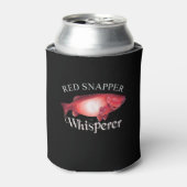 Rafraîchisseur Pour Canette Snapper rouge Whisperer Dark (Can devant)