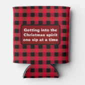 Rafraîchisseur Pour Canette Snarky Christmas Spirit  (Devant)