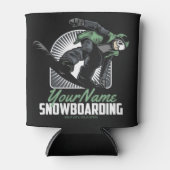 Rafraîchisseur Pour Canette Snowboarding (Devant)