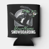 Rafraîchisseur Pour Canette Snowboarding (Dos)