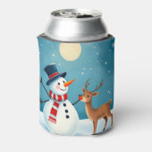 Rafraîchisseur Pour Canette Snowman et rennes joyeux (Can Dos)