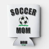 Rafraîchisseur Pour Canette Soccer Maman Dessin Et Texte (Dos)