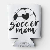 Rafraîchisseur Pour Canette Soccer Maman Heart Ball (Dos)