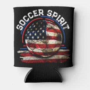 Rafraîchisseur Pour Canette Soccer Spirit USA, Football National Soccer