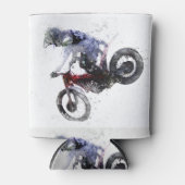 Rafraîchisseur Pour Canette Socle de nez - Motocross (Devant)