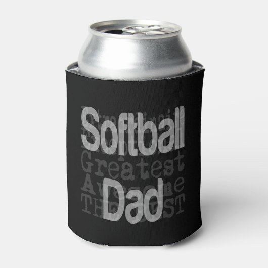 Rafraîchisseur Pour Canette Softball Dad Extraordinaire (Can devant)