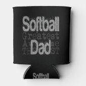 Rafraîchisseur Pour Canette Softball Dad Extraordinaire (Devant)