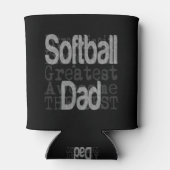 Rafraîchisseur Pour Canette Softball Dad Extraordinaire (Dos)