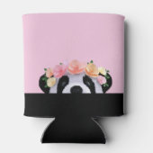 Rafraîchisseur Pour Canette Soignée Panda Party Personnalisé Pink Can Cooler (Dos)