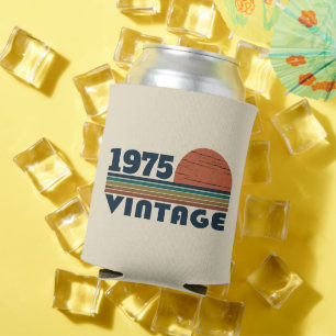 Rafraîchisseur Pour Canette Soirée de 50 ans vintage personnalisée