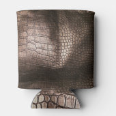 Rafraîchisseur Pour Canette Soirée Luxe : Cuir Texturé Sophistication (Dos)