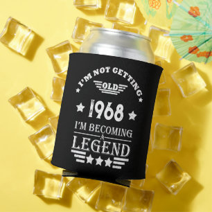 Rafraîchisseur Pour Canette Soirée personnalisée vintage de 55 ans