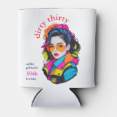 Rafraîchisseur Pour Canette Soirée Trente Anniversaire (Devant)