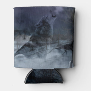 Rafraîchisseur Pour Canette Soirée Wolf Spirit Moon