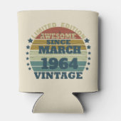 Rafraîchisseur Pour Canette Soixante vintage 60e anniversaire (Dos)