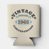 Rafraîchisseur Pour Canette Soixante vintage 60e anniversaire (Dos)