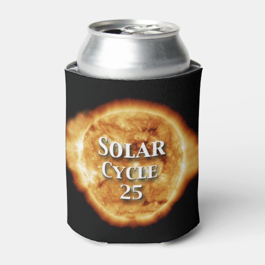 Rafraîchisseur Pour Canette Solaire Cycle 25 Soleil actif (Can devant)