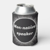 Rafraîchisseur Pour Canette Solaire Eclipse Français Anglais Français Voyage I (Can devant)