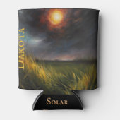 Rafraîchisseur Pour Canette Solaire Eclipse Grassland Prairie Ajouter un nom (Devant)