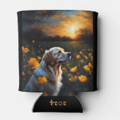 Rafraîchisseur Pour Canette Solar Eclipse Golden Retriever Boire (Dos)