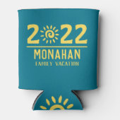 Rafraîchisseur Pour Canette Soleil familial personnalisé (Devant)