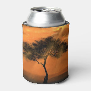 Rafraîchisseur Pour Canette Solitaire Tree Sunbeams - Collection d'oeuvres d'a