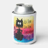 Rafraîchisseur Pour Canette Son Im Fin Tout Est Beau Noir Noir Beau (Can devant)