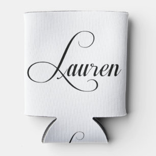 Rafraîchisseur Pour Canette Son Nom Est Lauren Calligraphie