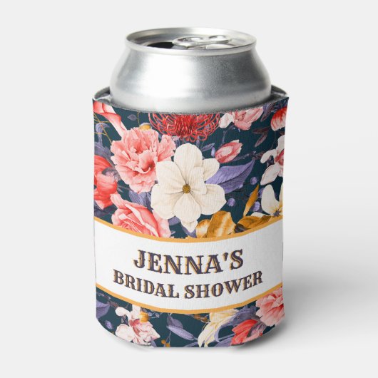 Rafraîchisseur Pour Canette Sophistiqué Boho Floral Party (Can devant)