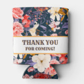 Rafraîchisseur Pour Canette Sophistiqué Boho Floral Party (Dos)