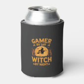Rafraîchisseur Pour Canette Sorcière de jeu Halloween conception de jeu (Can devant)