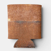 Rafraîchisseur Pour Canette Soudé vieux métal, texture rouille. (Dos)