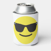 Rafraîchisseur Pour Canette Sourire Avec Lunettes De Soleil Face Emoji Mug (Can Dos)