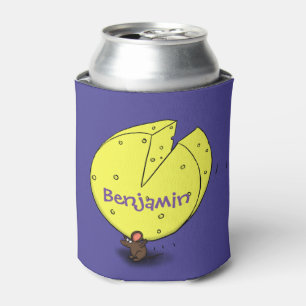 Rafraîchisseur Pour Canette Souris mignonne avec dessin animé au fromage