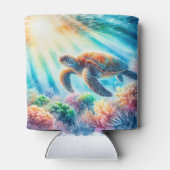 Rafraîchisseur Pour Canette Sous la tortue de mer (Dos)