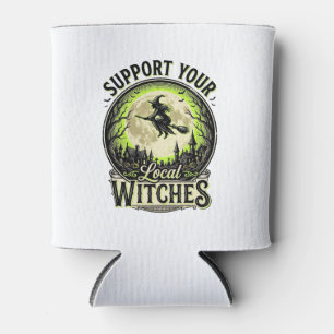Rafraîchisseur Pour Canette Soutenez Vos Sorcières Locales Design Halloween Vi