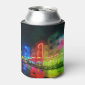 Rafraîchisseur Pour Canette South Beach, Miami, Floride Art Déco (Can devant)