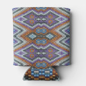 Rafraîchisseur Pour Canette Southwestern Bead Art (Dos)