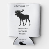 Rafraîchisseur Pour Canette Soutien émotionnel orignal (Devant)